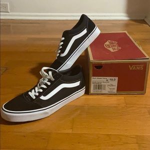 VANS Men Old Skool Black & True White Shoes